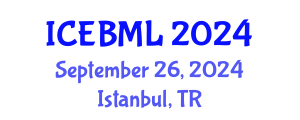 International Conference on e-Education, e-Business, e-Management and e-Learning (ICEBML) September 26, 2024 - Istanbul, Turkey