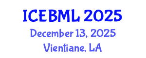 International Conference on e-Education, e-Business, e-Management and e-Learning (ICEBML) December 13, 2025 - Vientiane, Laos