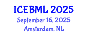 International Conference on e-Education, e-Business, e-Management and e-Learning (ICEBML) September 16, 2025 - Amsterdam, Netherlands