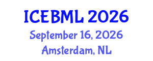 International Conference on e-Education, e-Business, e-Management and e-Learning (ICEBML) September 16, 2026 - Amsterdam, Netherlands