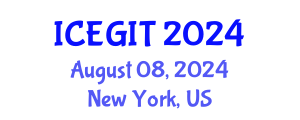 International Conference on e-Governance and Information Technology (ICEGIT) August 08, 2024 - New York, United States