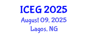 International Conference on e-Government (ICEG) August 09, 2025 - Lagos, Nigeria