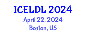 International Conference on E-Learning and Distance Learning (ICELDL) April 22, 2024 - Boston, United States