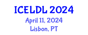 International Conference on E-Learning and Distance Learning (ICELDL) April 11, 2024 - Lisbon, Portugal