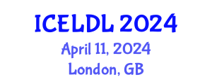 International Conference on E-Learning and Distance Learning (ICELDL) April 11, 2024 - London, United Kingdom