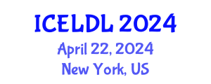 International Conference on E-Learning and Distance Learning (ICELDL) April 22, 2024 - New York, United States