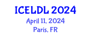 International Conference on E-Learning and Distance Learning (ICELDL) April 11, 2024 - Paris, France