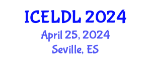 International Conference on E-Learning and Distance Learning (ICELDL) April 25, 2024 - Seville, Spain