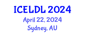 International Conference on E-Learning and Distance Learning (ICELDL) April 22, 2024 - Sydney, Australia