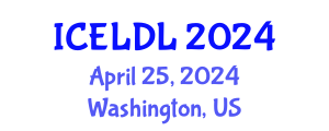 International Conference on E-Learning and Distance Learning (ICELDL) April 25, 2024 - Washington, United States