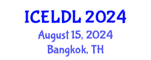 International Conference on E-Learning and Distance Learning (ICELDL) August 15, 2024 - Bangkok, Thailand