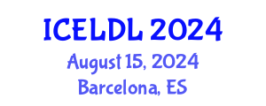 International Conference on E-Learning and Distance Learning (ICELDL) August 15, 2024 - Barcelona, Spain