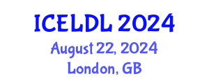 International Conference on E-Learning and Distance Learning (ICELDL) August 22, 2024 - London, United Kingdom