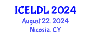 International Conference on E-Learning and Distance Learning (ICELDL) August 22, 2024 - Nicosia, Cyprus