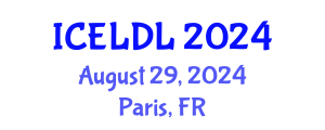 International Conference on E-Learning and Distance Learning (ICELDL) August 29, 2024 - Paris, France