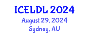 International Conference on E-Learning and Distance Learning (ICELDL) August 29, 2024 - Sydney, Australia