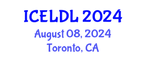 International Conference on E-Learning and Distance Learning (ICELDL) August 08, 2024 - Toronto, Canada
