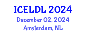 International Conference on E-Learning and Distance Learning (ICELDL) December 02, 2024 - Amsterdam, Netherlands