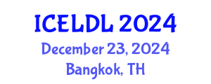 International Conference on E-Learning and Distance Learning (ICELDL) December 23, 2024 - Bangkok, Thailand