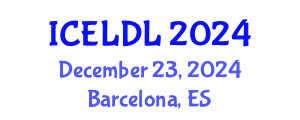 International Conference on E-Learning and Distance Learning (ICELDL) December 23, 2024 - Barcelona, Spain