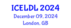 International Conference on E-Learning and Distance Learning (ICELDL) December 09, 2024 - London, United Kingdom
