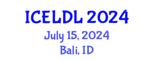 International Conference on E-Learning and Distance Learning (ICELDL) July 15, 2024 - Bali, Indonesia