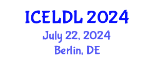International Conference on E-Learning and Distance Learning (ICELDL) July 22, 2024 - Berlin, Germany
