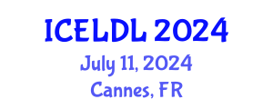 International Conference on E-Learning and Distance Learning (ICELDL) July 11, 2024 - Cannes, France
