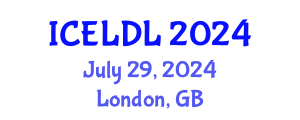 International Conference on E-Learning and Distance Learning (ICELDL) July 29, 2024 - London, United Kingdom