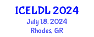 International Conference on E-Learning and Distance Learning (ICELDL) July 18, 2024 - Rhodes, Greece
