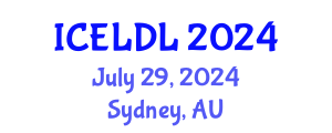 International Conference on E-Learning and Distance Learning (ICELDL) July 29, 2024 - Sydney, Australia