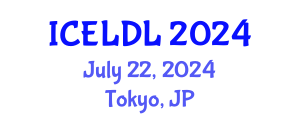 International Conference on E-Learning and Distance Learning (ICELDL) July 22, 2024 - Tokyo, Japan
