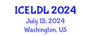 International Conference on E-Learning and Distance Learning (ICELDL) July 15, 2024 - Washington, United States