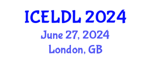 International Conference on E-Learning and Distance Learning (ICELDL) June 27, 2024 - London, United Kingdom