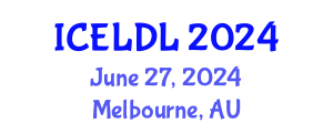 International Conference on E-Learning and Distance Learning (ICELDL) June 27, 2024 - Melbourne, Australia