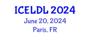 International Conference on E-Learning and Distance Learning (ICELDL) June 20, 2024 - Paris, France