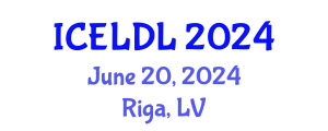 International Conference on E-Learning and Distance Learning (ICELDL) June 20, 2024 - Riga, Latvia