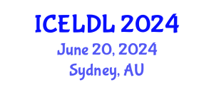 International Conference on E-Learning and Distance Learning (ICELDL) June 20, 2024 - Sydney, Australia