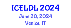 International Conference on E-Learning and Distance Learning (ICELDL) June 20, 2024 - Venice, Italy