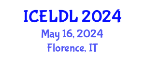 International Conference on E-Learning and Distance Learning (ICELDL) May 16, 2024 - Florence, Italy