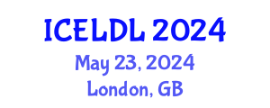 International Conference on E-Learning and Distance Learning (ICELDL) May 23, 2024 - London, United Kingdom