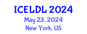 International Conference on E-Learning and Distance Learning (ICELDL) May 23, 2024 - New York, United States