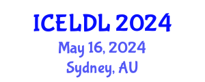 International Conference on E-Learning and Distance Learning (ICELDL) May 16, 2024 - Sydney, Australia