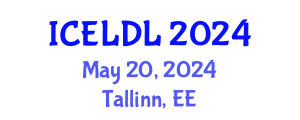 International Conference on E-Learning and Distance Learning (ICELDL) May 20, 2024 - Tallinn, Estonia