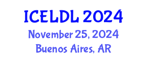 International Conference on E-Learning and Distance Learning (ICELDL) November 25, 2024 - Buenos Aires, Argentina