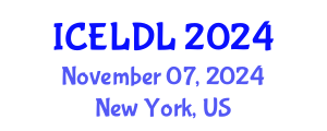 International Conference on E-Learning and Distance Learning (ICELDL) November 07, 2024 - New York, United States