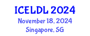International Conference on E-Learning and Distance Learning (ICELDL) November 18, 2024 - Singapore, Singapore