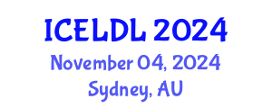 International Conference on E-Learning and Distance Learning (ICELDL) November 04, 2024 - Sydney, Australia