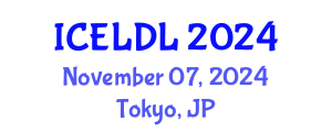 International Conference on E-Learning and Distance Learning (ICELDL) November 07, 2024 - Tokyo, Japan