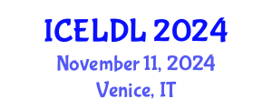 International Conference on E-Learning and Distance Learning (ICELDL) November 11, 2024 - Venice, Italy